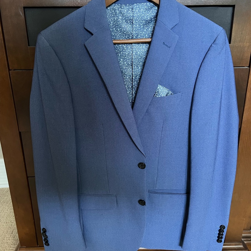 Men’s Blue Hudson’s Bay Blazer Jacket